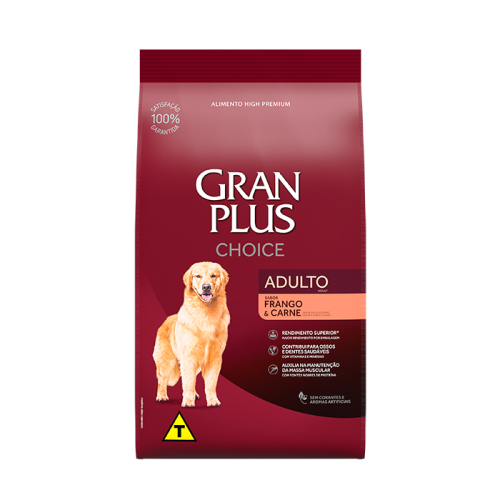 GranPlus Choice Cão Adulto Frango & Carne 15kg