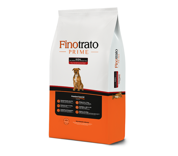 Finotrato Prime Active Cães Adultos 15kg