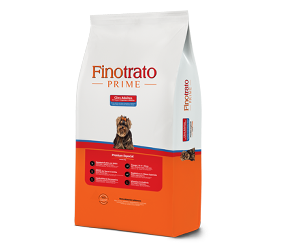 Finotrato Prime Adultos de Raças Pequenas e Médias 10KG