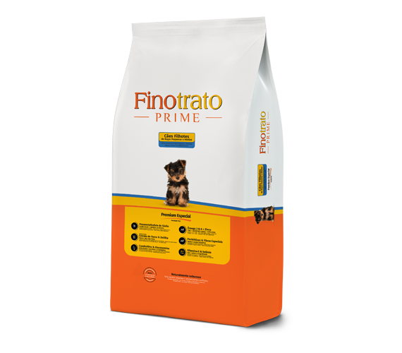 Finotrato Prime Filhotes de Raças Pequenas e Médias 10KG