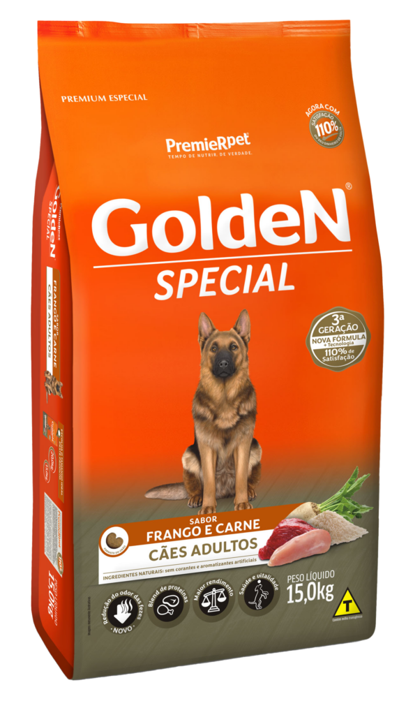 Golden Special Adultos, Frango e Carne 15kg