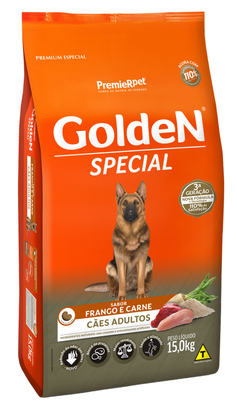 Golden Special Adultos, Frango e Carne 15kg