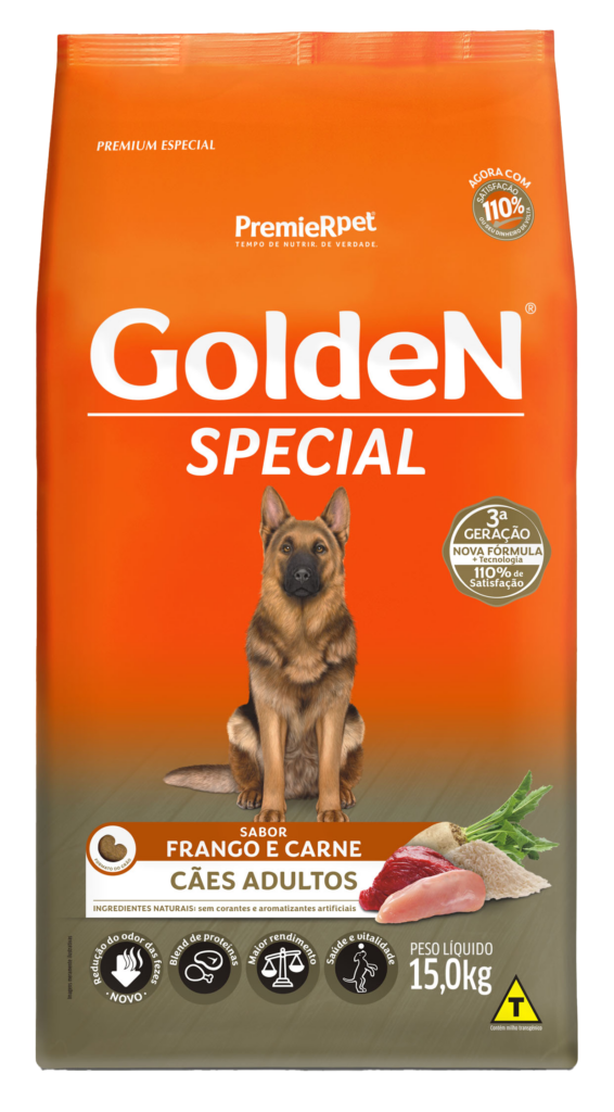 Golden Special Adultos, Frango e Carne 15kg