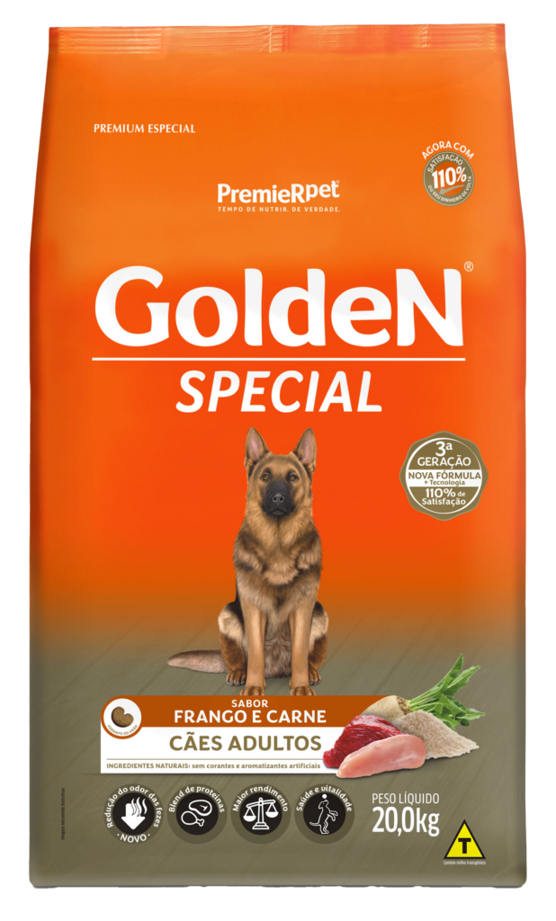 Golden Special Adultos, Frango e Carne 20kg
