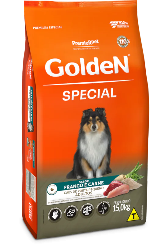 Golden Special Cães Adultos Frango & Carne 15 kg