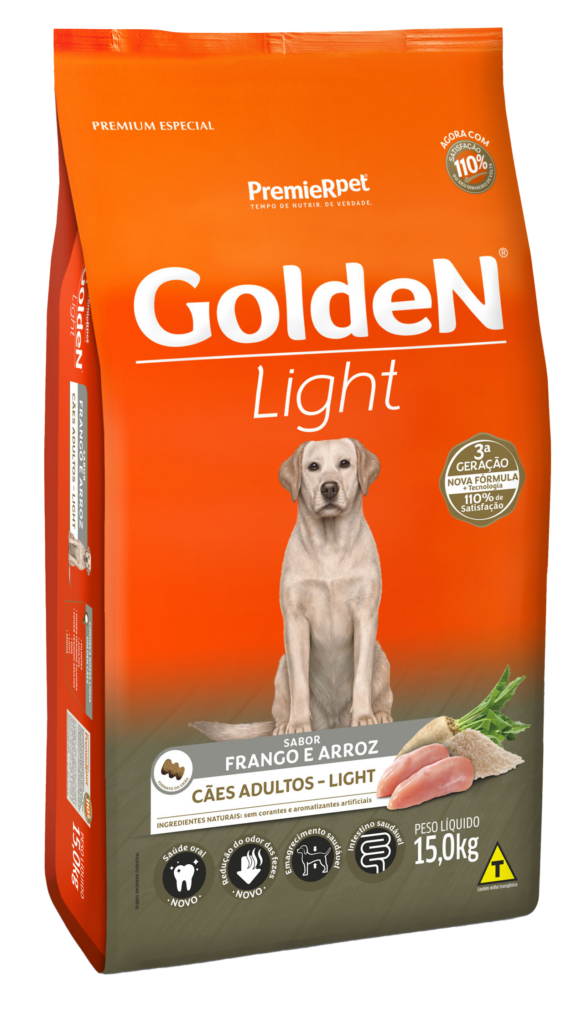 Golden Formula Adultos, Frango & Arroz Light 15kg