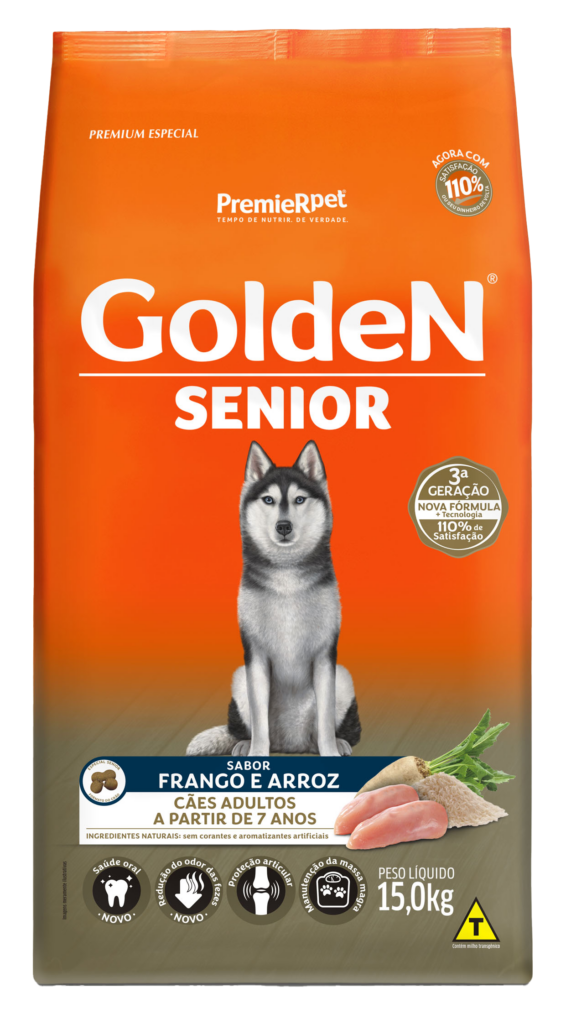 Golden Formula  Senior, Frango & Arroz 15kg