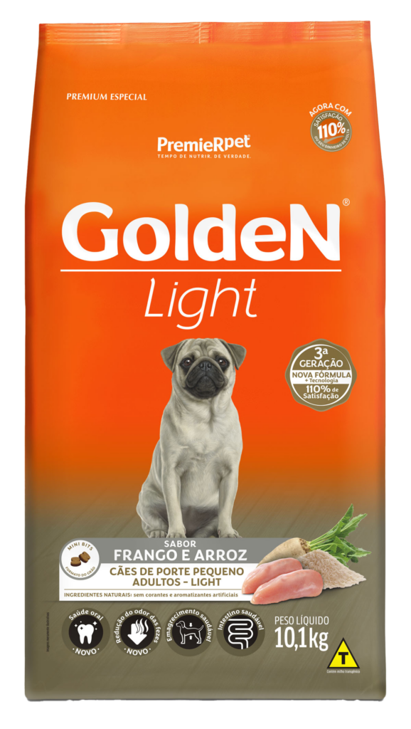 Golden Formula Adultos Porte Pequeno, Frango & Arroz Light 10kg