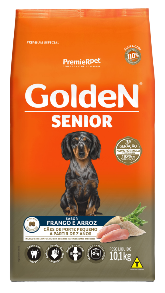 Golden Formula Senior Porte Pequeno, Frango & Arroz Mini Bits 10kg