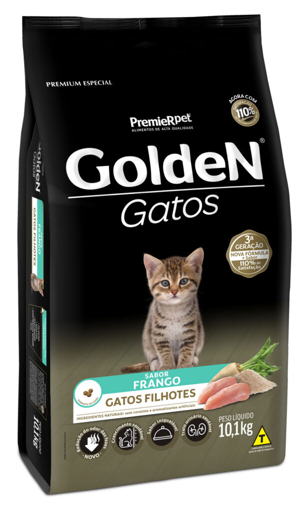 Golden Gatos Filhotes Sabor Frango