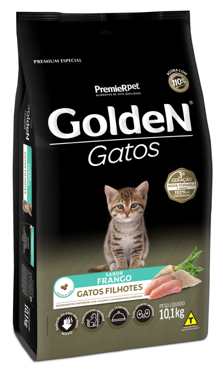 Golden Gatos Filhotes Sabor Frango