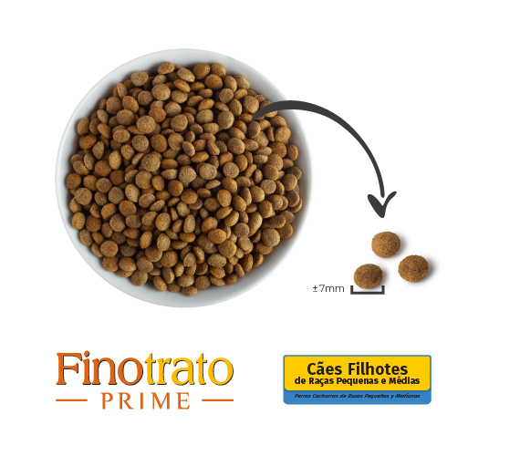 Finotrato Prime Filhotes de Raças Pequenas e Médias 10KG